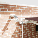 markise med LED-lys 450x300 cm automatisk betjening brun