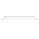 markise med LED-lys 600x300 cm automatisk betjening brun