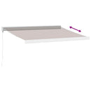 markise 350x250 cm manuel betjening brun