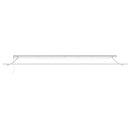 markise m. LED 600x300 cm automatisk betjening antracitgrå hvid