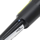 metaldetektor med LCD-skærm pinpointer sort og gul