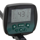 metaldetektor 24 cm søgedybde LCD-display