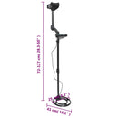 metaldetektor 24 cm søgedybde LCD-display