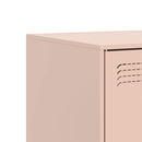 tv-borde 2 stk. 67x39x44 cm stål lyserød