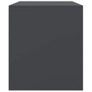 tv-borde 2 stk. 67x39x44 cm stål antracitgrå