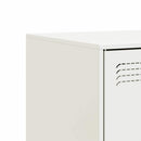 tv-bord 67x39x44 cm stål hvid
