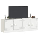 tv-borde 2 stk. 67x39x44 cm stål hvid