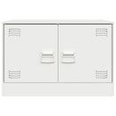 tv-borde 2 stk. 67x39x44 cm stål hvid