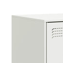 tv-bord 99x39x44 cm stål hvid