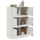 skab 67x39x107 cm stål hvid
