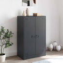 skab 67x39x107 cm stål antracitgrå