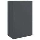 skab 67x39x107 cm stål antracitgrå