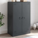 skab 67x39x107 cm stål antracitgrå