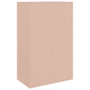 skab 67x39x107 cm stål lyserød