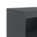 skab 67x39x107 cm stål antracitgrå