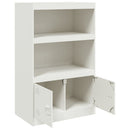 skab 67x39x107 cm stål hvid