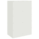 skab 67x39x107 cm stål hvid