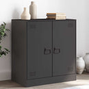 skænk 67x39x73 cm stål sort