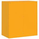 natbord 67x39x73 cm stål sennepsgul