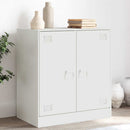 skænk 67x39x73 cm stål hvid