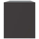 tv-bord 99x39x44 cm stål sort