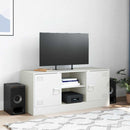 tv-bord 99x39x44 cm stål hvid