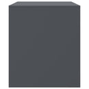 tv-borde 2 stk. 67x39x44 cm stål antracitgrå