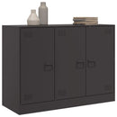 skænk 99x39x73 cm stål sort