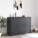 skænk 99x39x73 cm stål antracitgrå