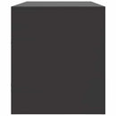 tv-bord 99x39x44 cm stål sort