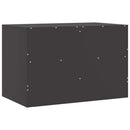tv-bord 67x39x44 cm stål sort