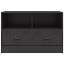 tv-borde 2 stk. 67x39x44 cm stål sort