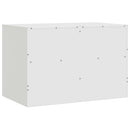 tv-bord 67x39x44 cm stål hvid