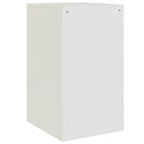 sengeborde 2 stk. 34,5x39x62 cm stål hvid
