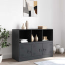 skænk 99x39x73 cm stål antracitgrå