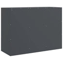 skænk 99x39x73 cm stål antracitgrå