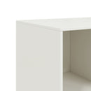 skænk 99x39x73 cm stål hvid