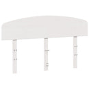 sengegavl 150 cm massivt fyrretræ hvid