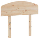 sengegavl 75 cm massivt fyrretræ