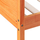 daybed uden madras 90x190 cm massivt fyrretræ gyldenbrun