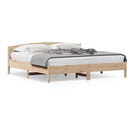 sengeramme uden madras 180x200 cm massivt fyrretræ