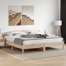 sengeramme uden madras 180x200 cm massivt fyrretræ