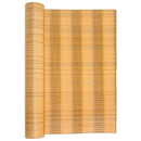 altanafskærmning 400x100 cm polyrattan lysebrun