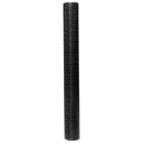 altanafskærmning 400x100 cm polyrattan sort