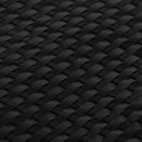 altanafskærmning 400x100 cm polyrattan sort
