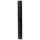 altanafskærmning 500x90 cm polyrattan sort