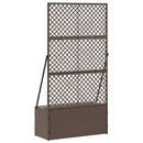 Have Trellis Planter Brun 70 x 30 x 135 cm Metal
