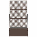 Have Trellis Planter Brun 70 x 30 x 135 cm Metal