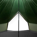6-personers campingtelt vandtæt grøn