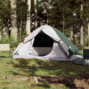 4-personers campingtelt vandtæt kuppel grøn